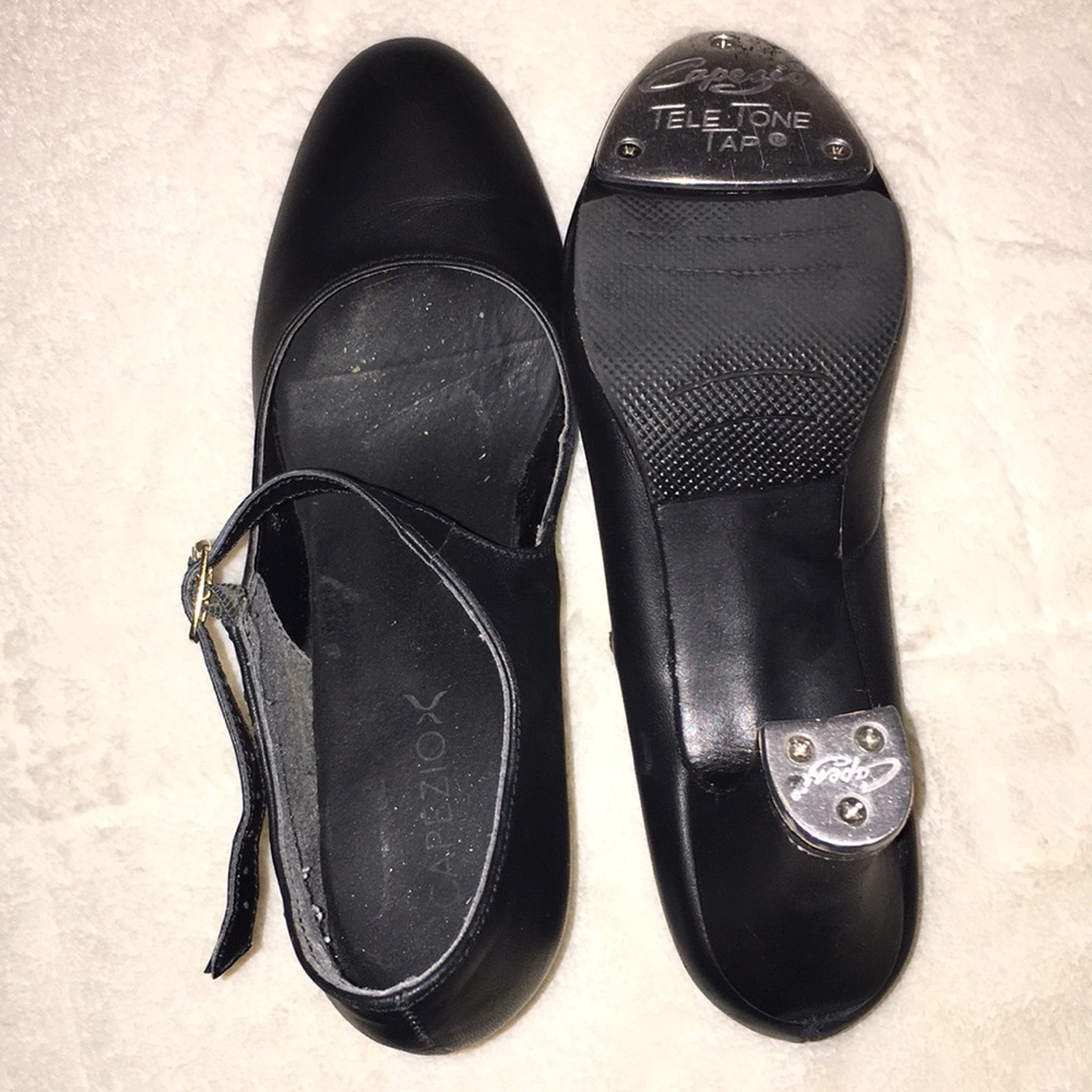 Black Heeled Tap Shoes